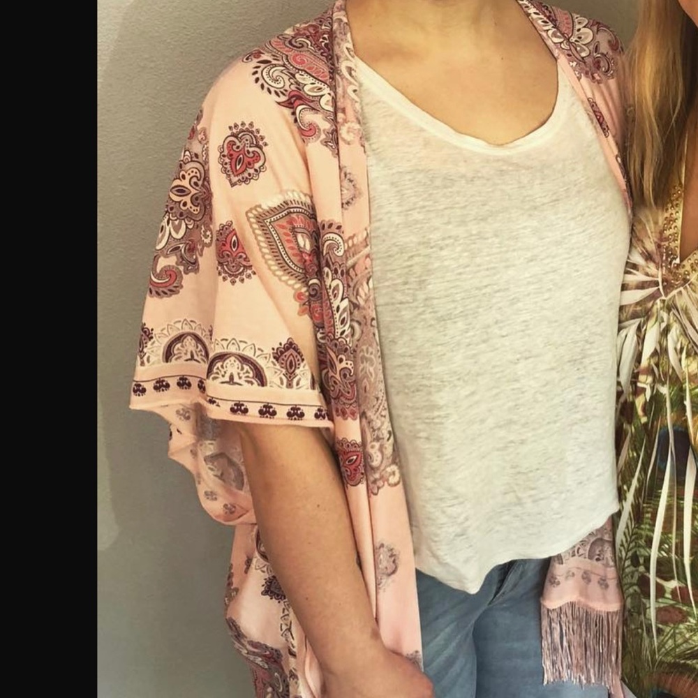 pink floral coverall